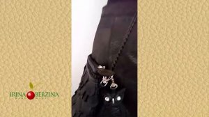 Пошив кожаной юбки со вставками. Как легко сшить кожаную юбку!