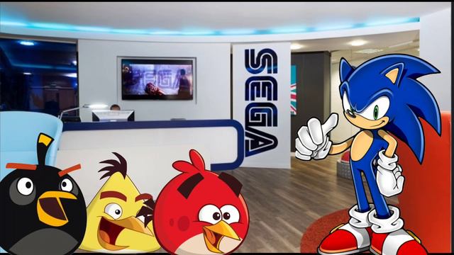 Angry Birds ya pertenece a SEGA смотреть онлайн