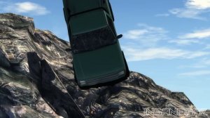 BeamNG Drive Random Vehicle #21 Crash Testing #124 - Insanegaz