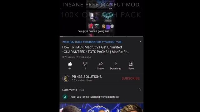 NO MORE MODS AND CUSTOM PACKS ! | Custom Packs + Mods Ban | Madfut 21 latest update | Madfut 21