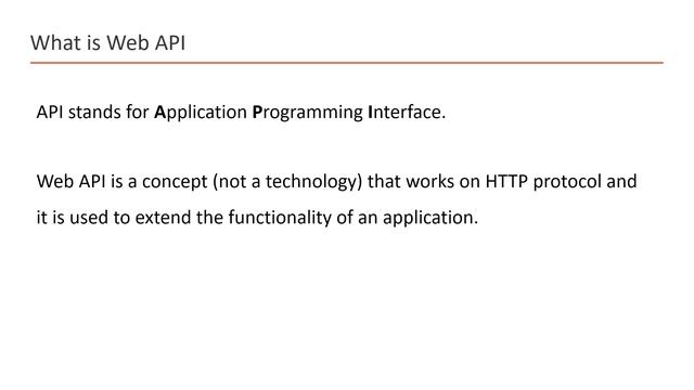 What is Asp.Net Core Web API  | Asp.Net Core Web API Tutorial | WebGentle