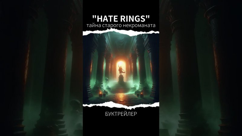 "HATE RINGS" тайна старого некроманта (буктрейлер) #музыка #литрпг #книги #клип #фэнтези