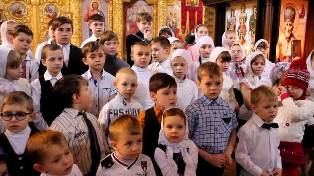 Праздничное выступление воскресной школы 17.12.2017г.