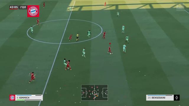 Бавария - Борусия Мюнхенгладбах игры на PS 4. Фифа 21 смотреть онлайн