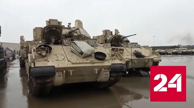 Военные США начнут обучать украинцев боевому применению БМП Bradley - Россия 24