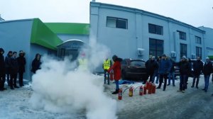 Пожарная тренировка