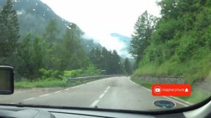 Южный ТИРОЛЬ (Италия) из окна автомобиля