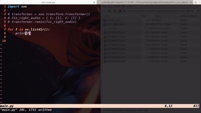 Linux Automation with Python: Fixing One - Sided Audio Files When Film Making