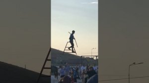 Дагестан, праздник?, канатоходцы