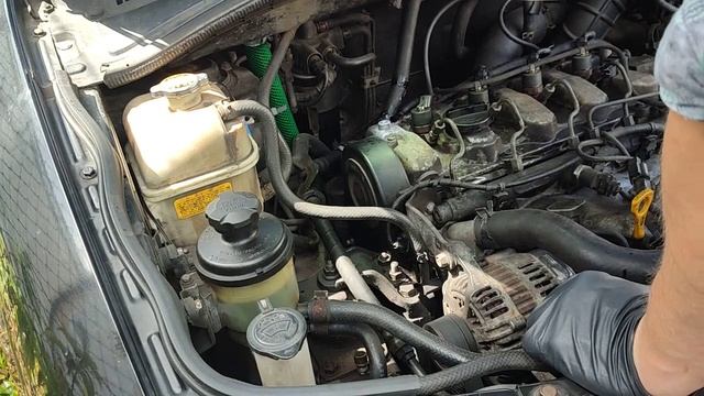 Hyundai / Kia D4EA 113hp 2003 injector insertion смотреть онлайн