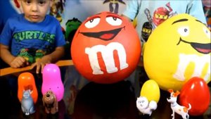 ОГРОМНЫЕ m&m. Давид и Артур открывают сюрпризы
