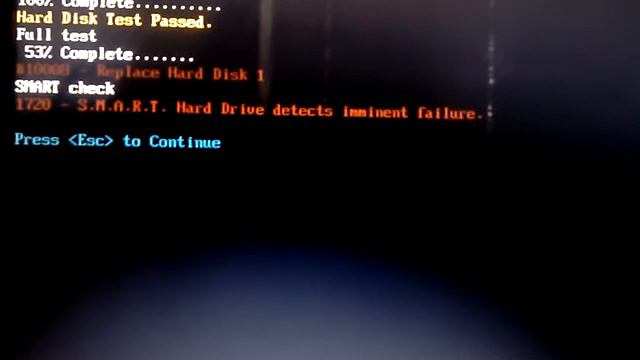 Hard Disk Imminent Failure смотреть онлайн