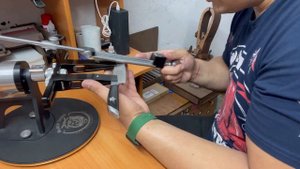 Дорогой комплект заточных брусков.