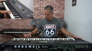 KURZWEIL K2600 - ANO : 1999 - (FACTORY SOUNDS) by TIAGO MALLEN #kurzweil #vintagekeys #keyboard