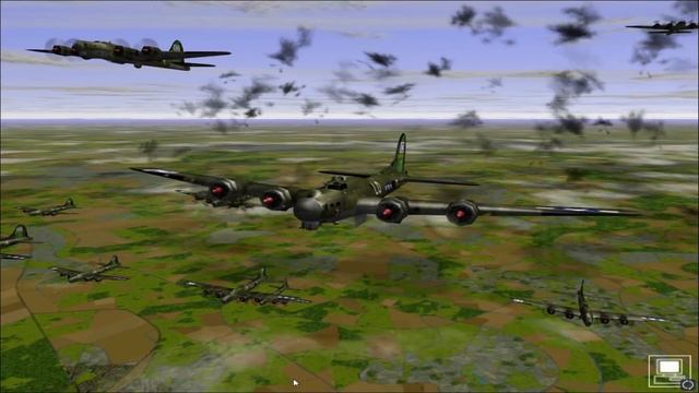 B-17 The Mighty 8th - Lucky Ducky - Mission 4 смотреть онлайн