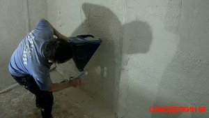 ШТУКАТУРКА ( ХОПЕР КОВШ ) испытания