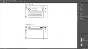 Wireframes скетчинг (low-fi wireframes)