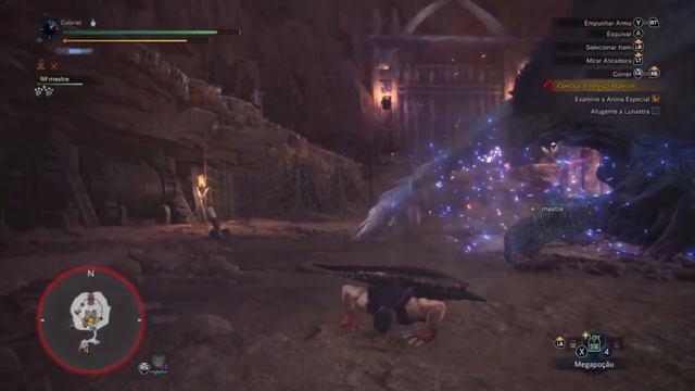 MONSTER HUNTER WORLD: Batalha em Arena Lunastra, Teostra смотреть онлайн