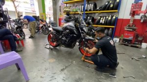 MT07 Tayar Michelin Road 5 vs Pirelli Diablo Rosso Corsa II