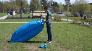 Инструкция. Как надуть ламзак и сдувать.