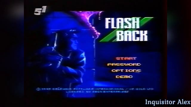 03 - Мегадром Агента Z - обзор - Flashback: The Quest for Identity (SEGA MD)(51 канал , 1996 год) H