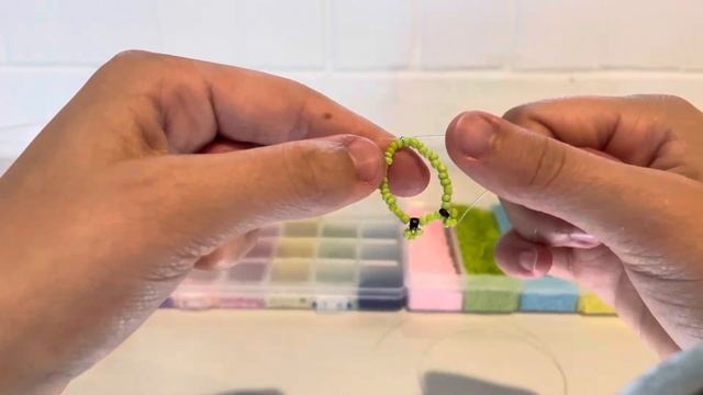 How to make FROG RING with beads - diy смотреть онлайн