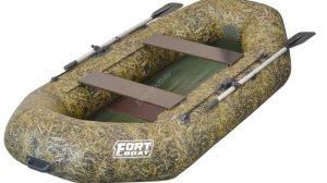 Надувная лодка FORT boat 260 КАМО Для охоты и рыбалки. Обзор