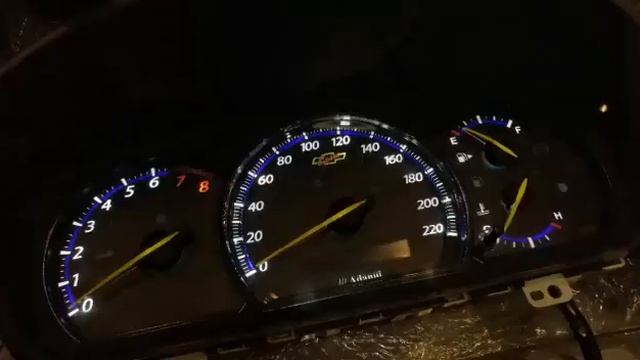 Шевроле Эпика - Рестайлинг Дорестайлинговой панели приборов / Chevrolet Epica смотреть онлайн