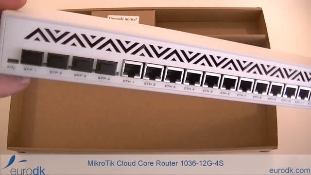 MikroTik Cloud Core Router 1036-12G-4S (CCR1036-12G-4S) QUICK UNBOXING & SPECIFICATIONS HD