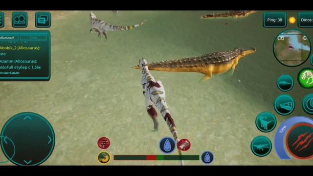 Выживание за аллозавра в the cursed isle смотреть онлайн