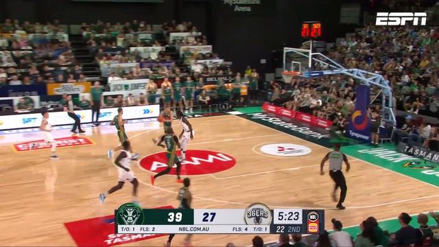 Tasmania JackJumpers vs. Adelaide 36ers - Game Highlights - Round 18, NBL24 смотреть онлайн