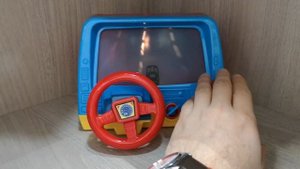 Уникальный детский музыкальный руль - Автотренажер!
