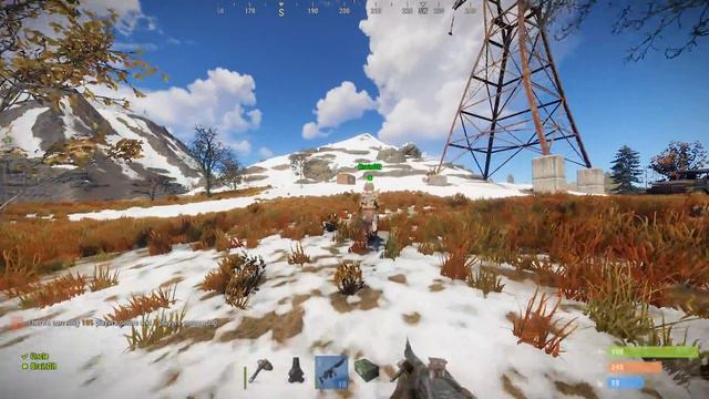 Дом в Лесу и МиниКоптер - RUST #2