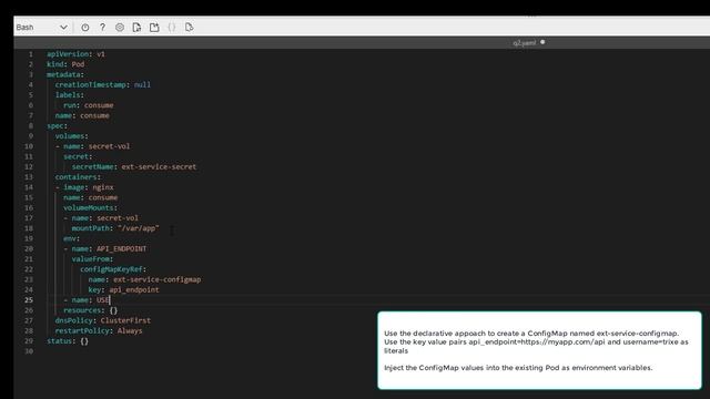 CKAD challenge number 2 config смотреть онлайн