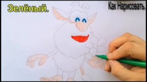 Как Нарисовать бубу. Рисуем просто.