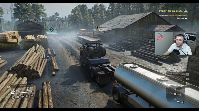 SnowRunner: Таймыр (РФ). Корпорация "Транстаймыр". Контракт - Ремонт станции обслуживания! смотреть онлайн