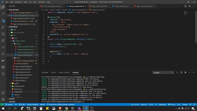 Showing my almost 2 year old son How to use ng-container in Angular смотреть онлайн