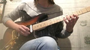 Игра медиатором, упражнения для правой руки. #15