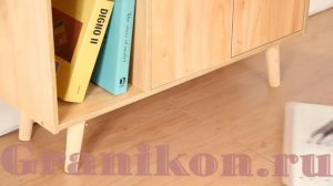 Плоская швабра ведро с отсеками для полоскания и отжима