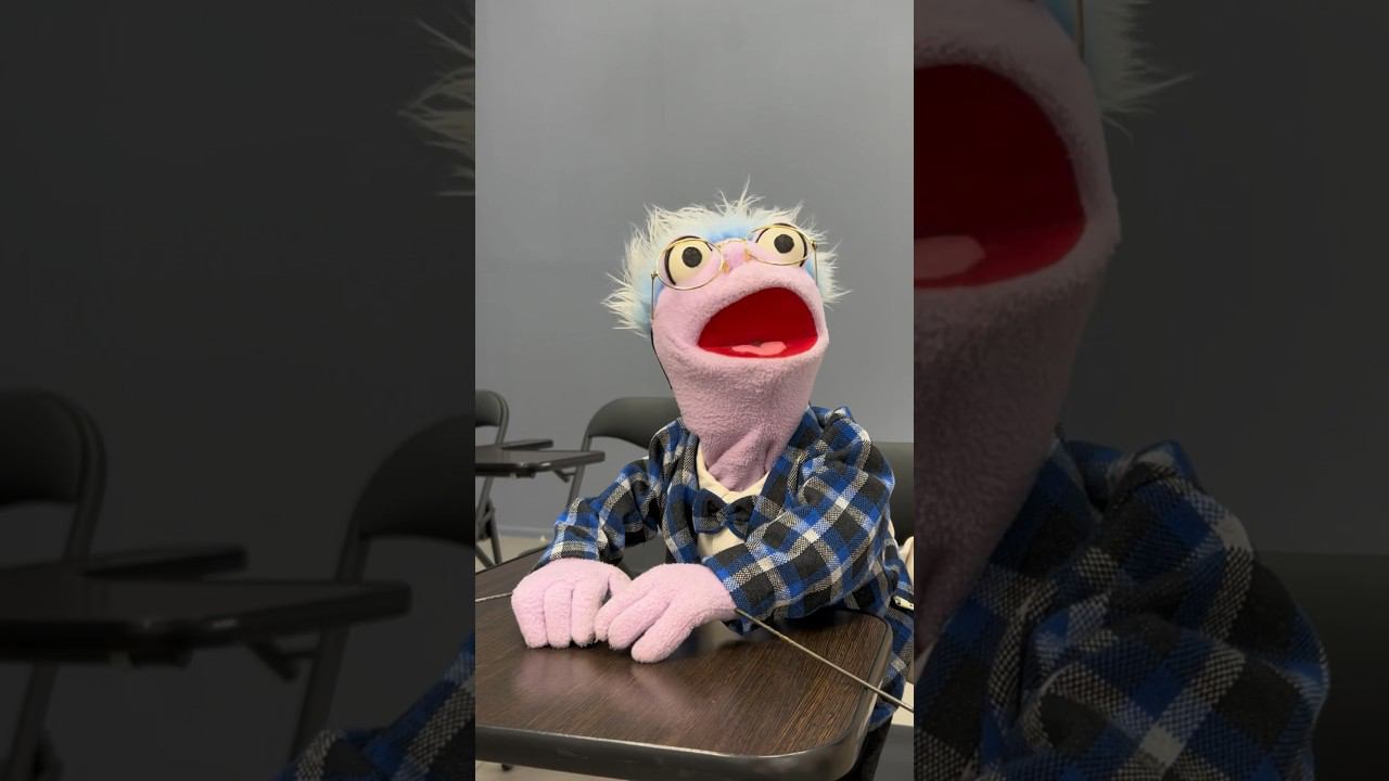 ГАРИК В ШКОЛЕ #чревовещатель #куклашоу #школа #кукольник #puppet #кукла #ученик  #youtubeshorts