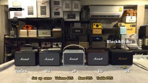 ลำโพง Marshall Kilburn 2 เครื่องนอก กับ เครื่องศูนย์ไทย แต่ละสี เสียงต่างกันไหม?