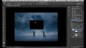 How To Add Rain Effect in your Photo | Photoshop CC Tutorial