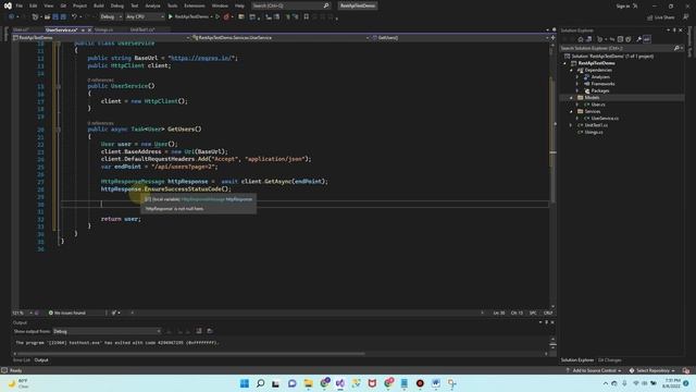 Consume Rest API C# with Unit Testing смотреть онлайн