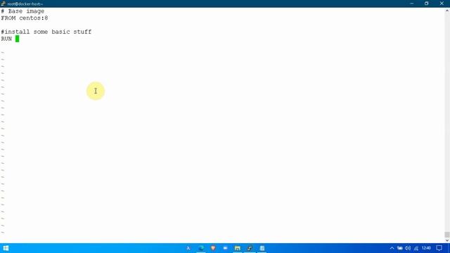Docker file Practical | part - 8