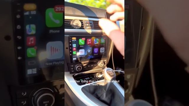 BMW #E90 Android Car Radio Feature / wireless #CarPlay & Android Auto and App install