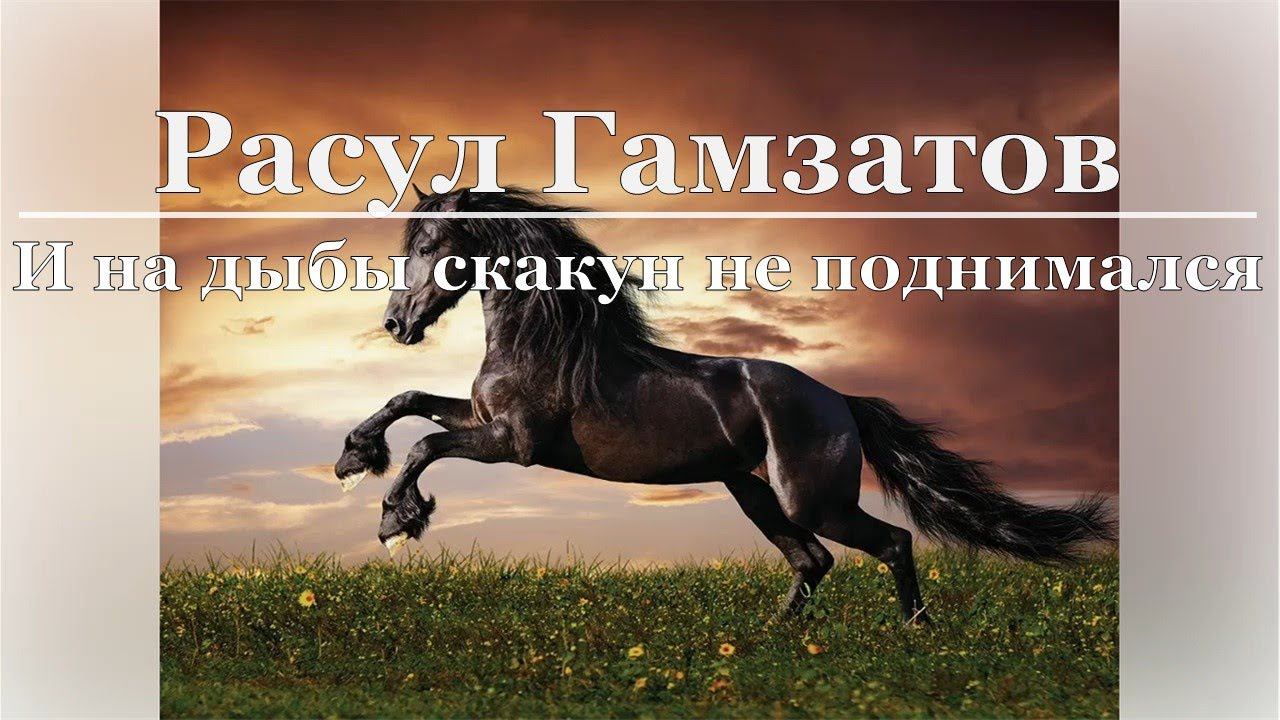 Расул Гамзатов - И на дыбы скакун не поднимался смотреть онлайн