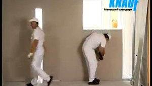 Технология KNAUF C112. Перегородка с двухслойной обшивкой листами ГКЛ с каждой стороны.