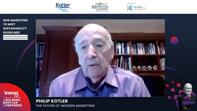 Philip Kotler announces eWMS 2022 | New Marketing To Meet Sustainability Guidelines | Nov 6&7, 2022 смотреть онлайн