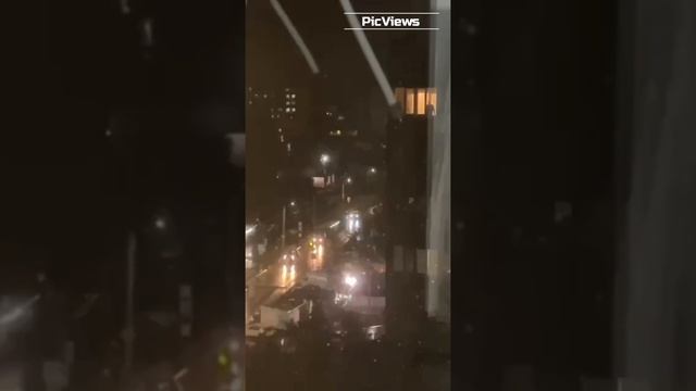 26.11.2023 Шторм в Крыму. Симферополь сейчас. Крым. Ветер срывает провода. Перебои с электричеством