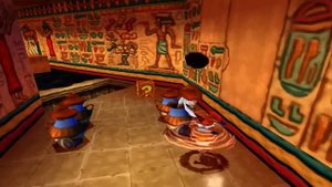 Crash Bandicoot 3: Warped (PS1) walkthrough - Tomb Time